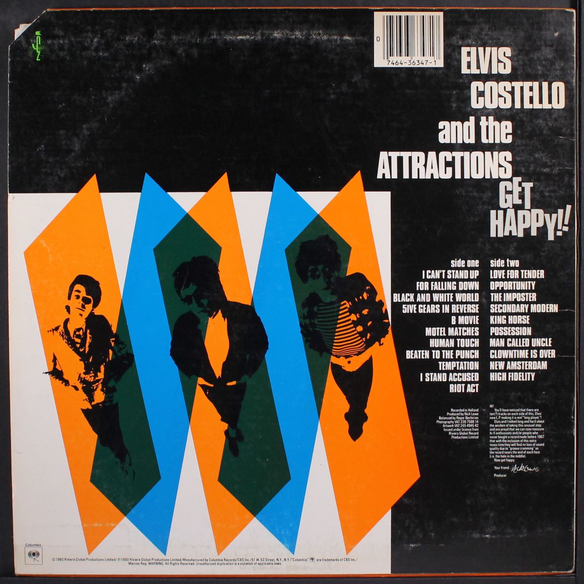 get happy!! by ELVIS COSTELLO & ATTRACTIONS