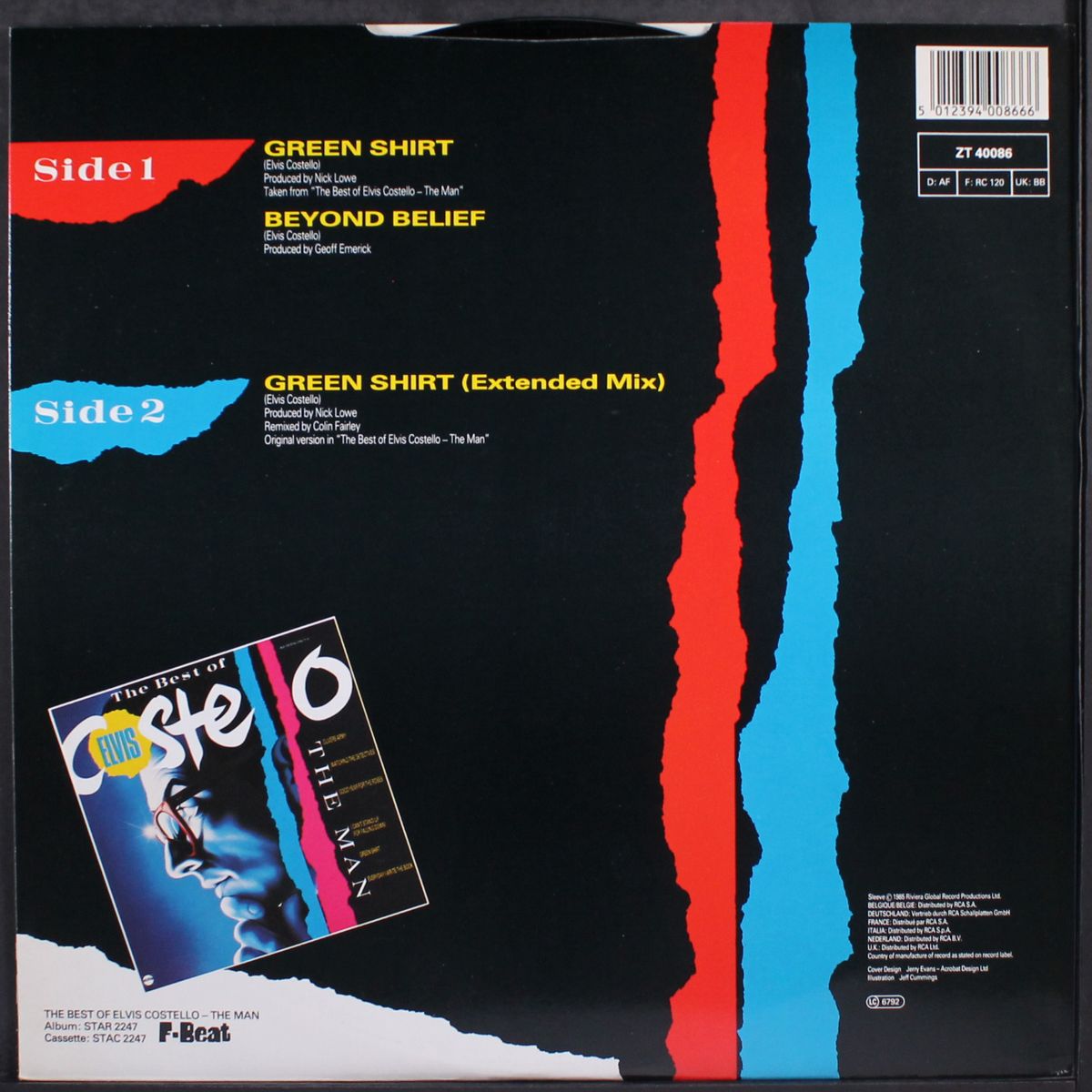green shirt / beyond belief by ELVIS COSTELLO