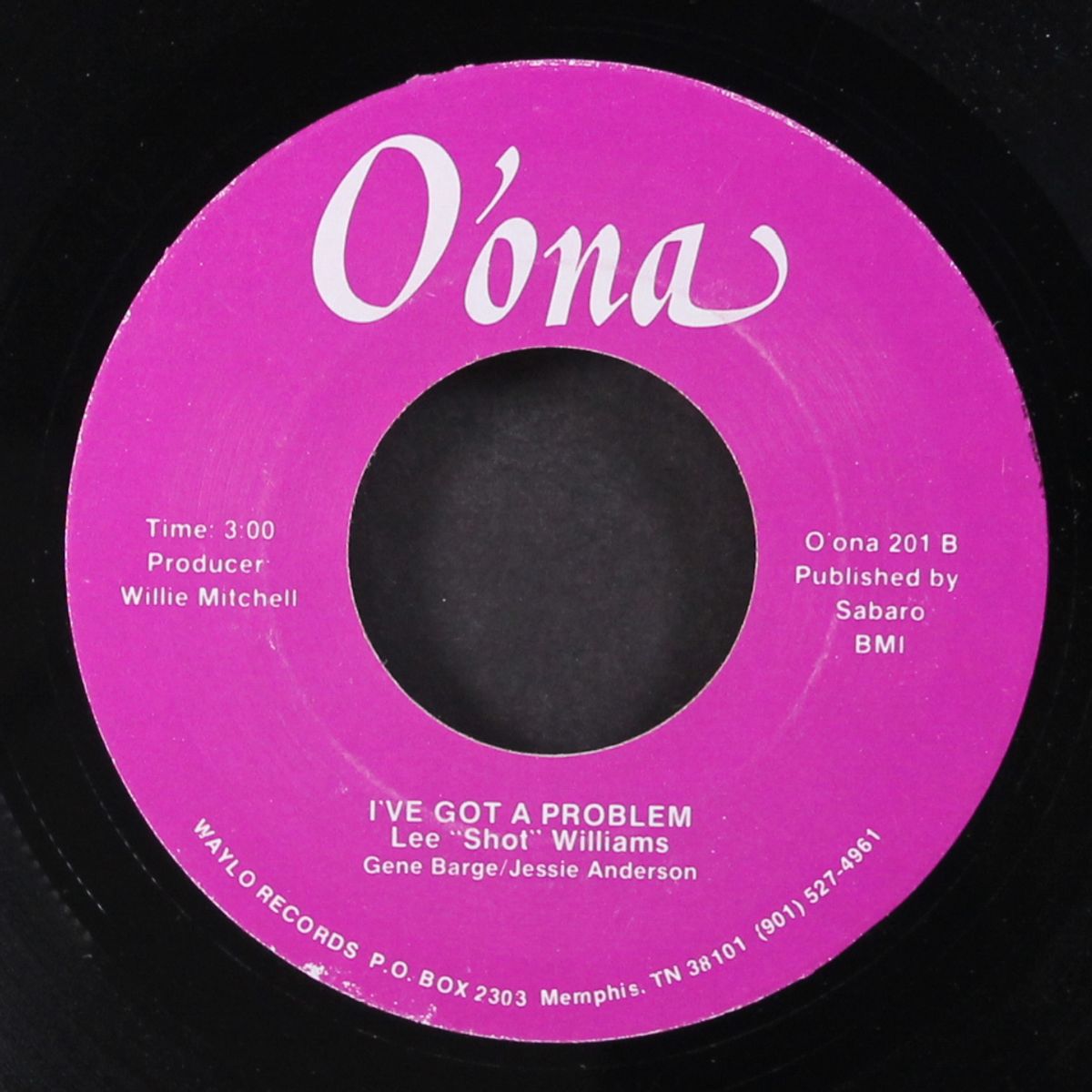 every man wants a woman / i've got a problem by LEE 'SHOT' WILLIAMS