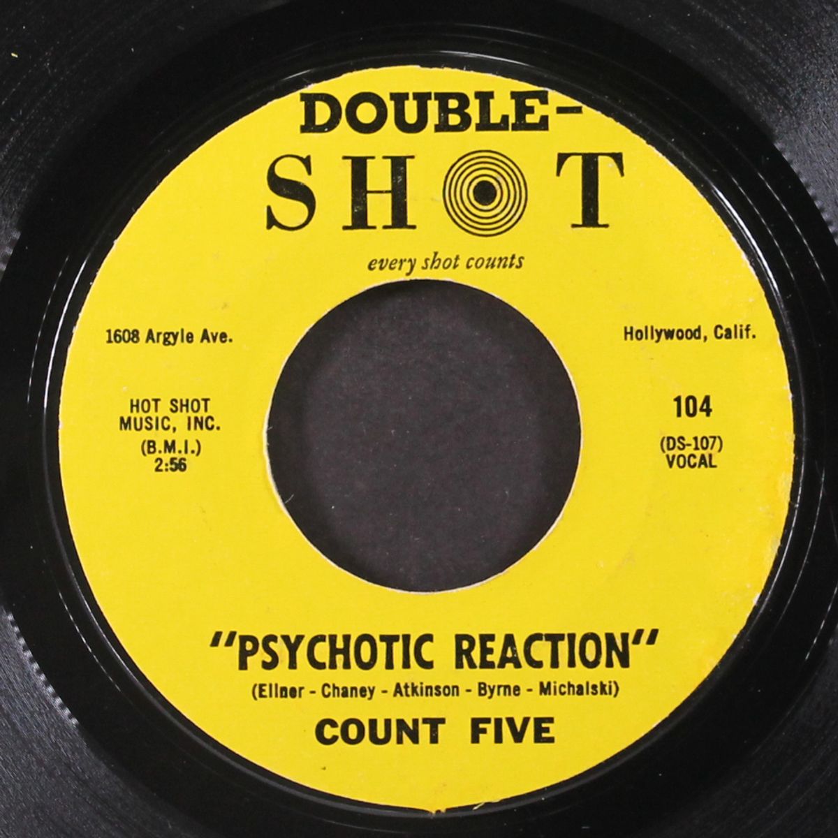 psychotic reaction / they're gonna get you by COUNT FIVE