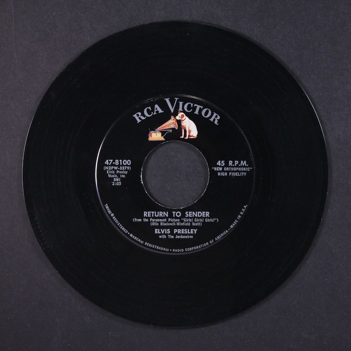 return to sender by ELVIS PRESLEY