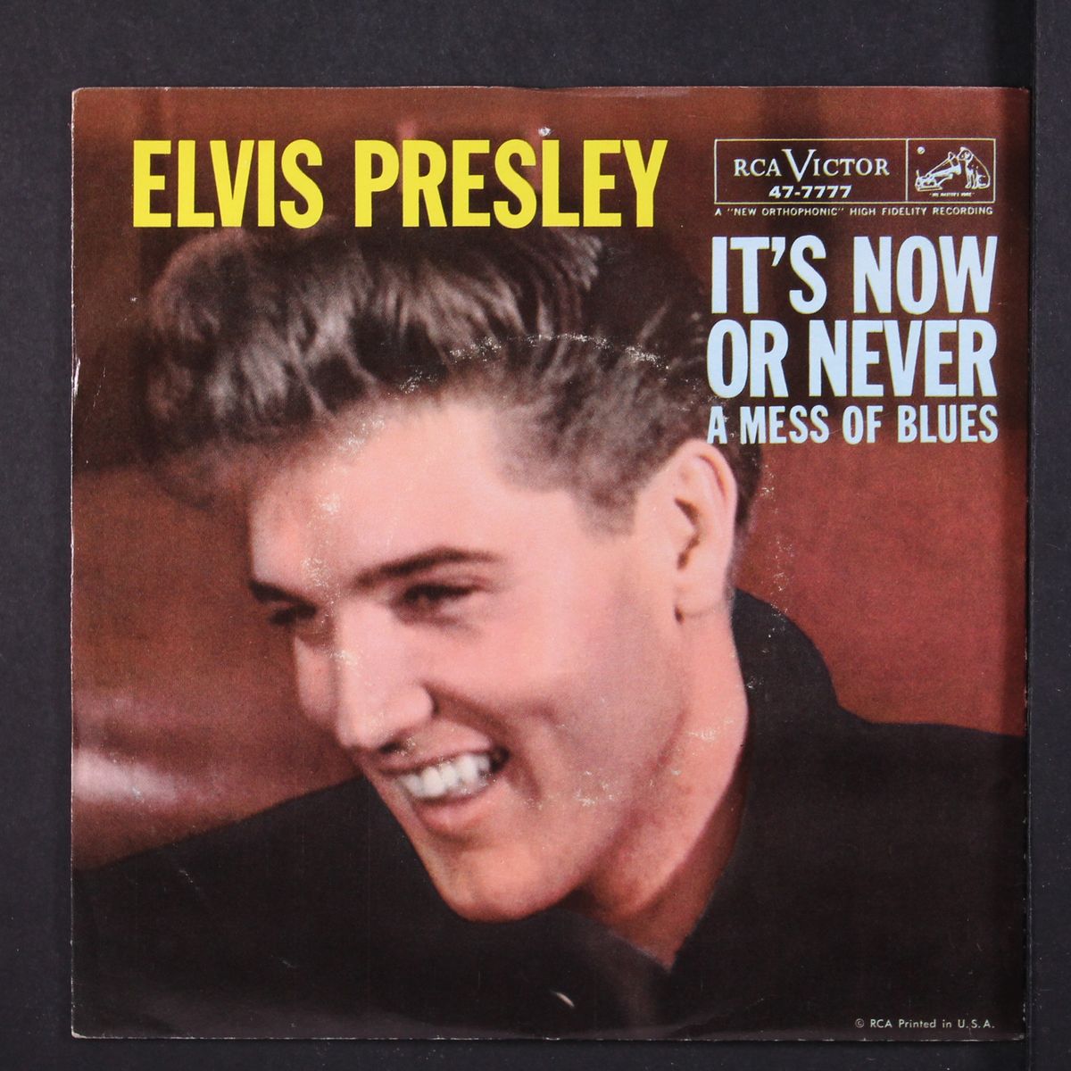 it's now or never / mess of blues by ELVIS PRESLEY