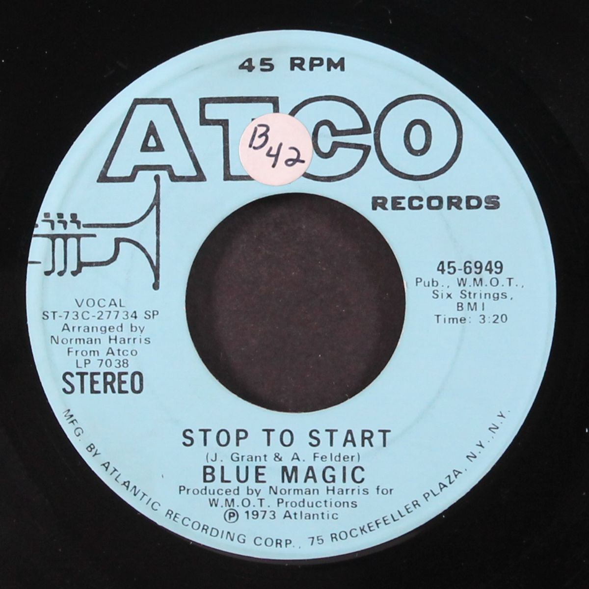 stop to start by BLUE MAGIC