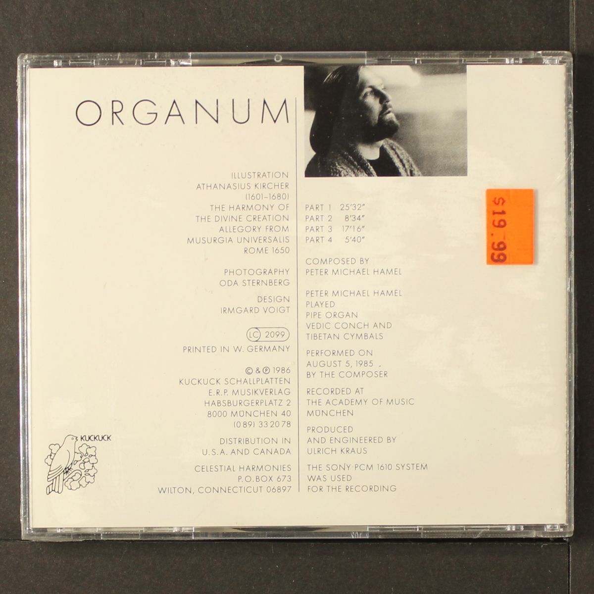 organum by PETER MICHAEL HAMEL