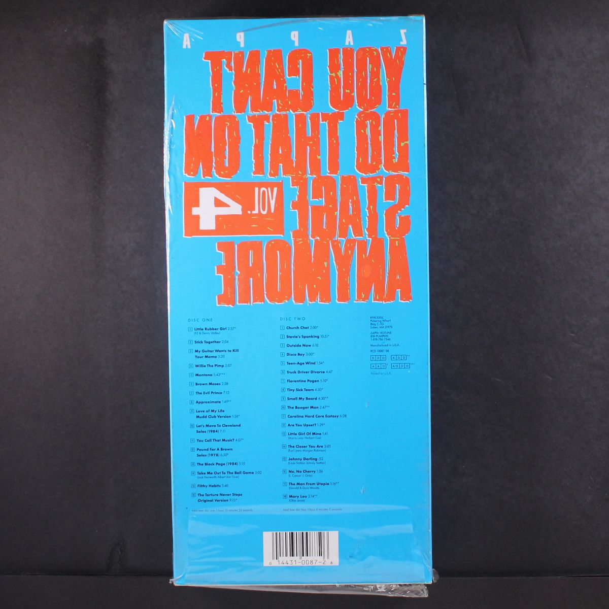 you can't do that on stage anymore vol. 4 by FRANK ZAPPA