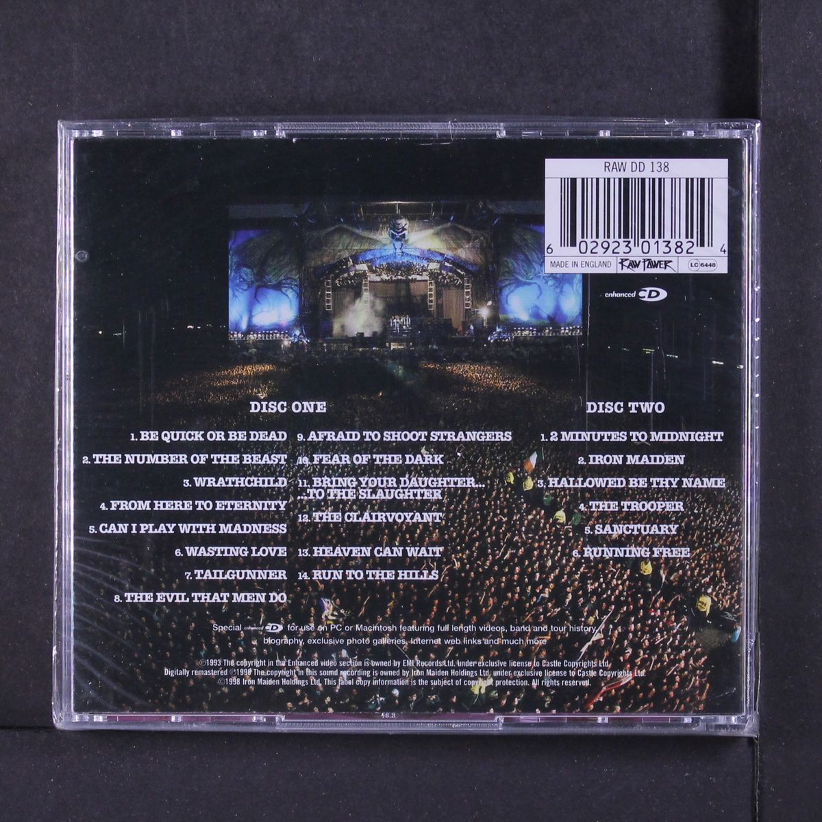 live at donington by IRON MAIDEN