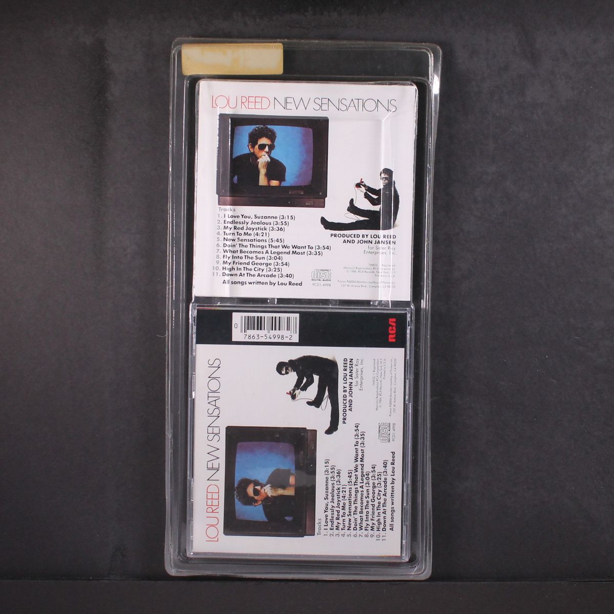 new sensations by LOU REED