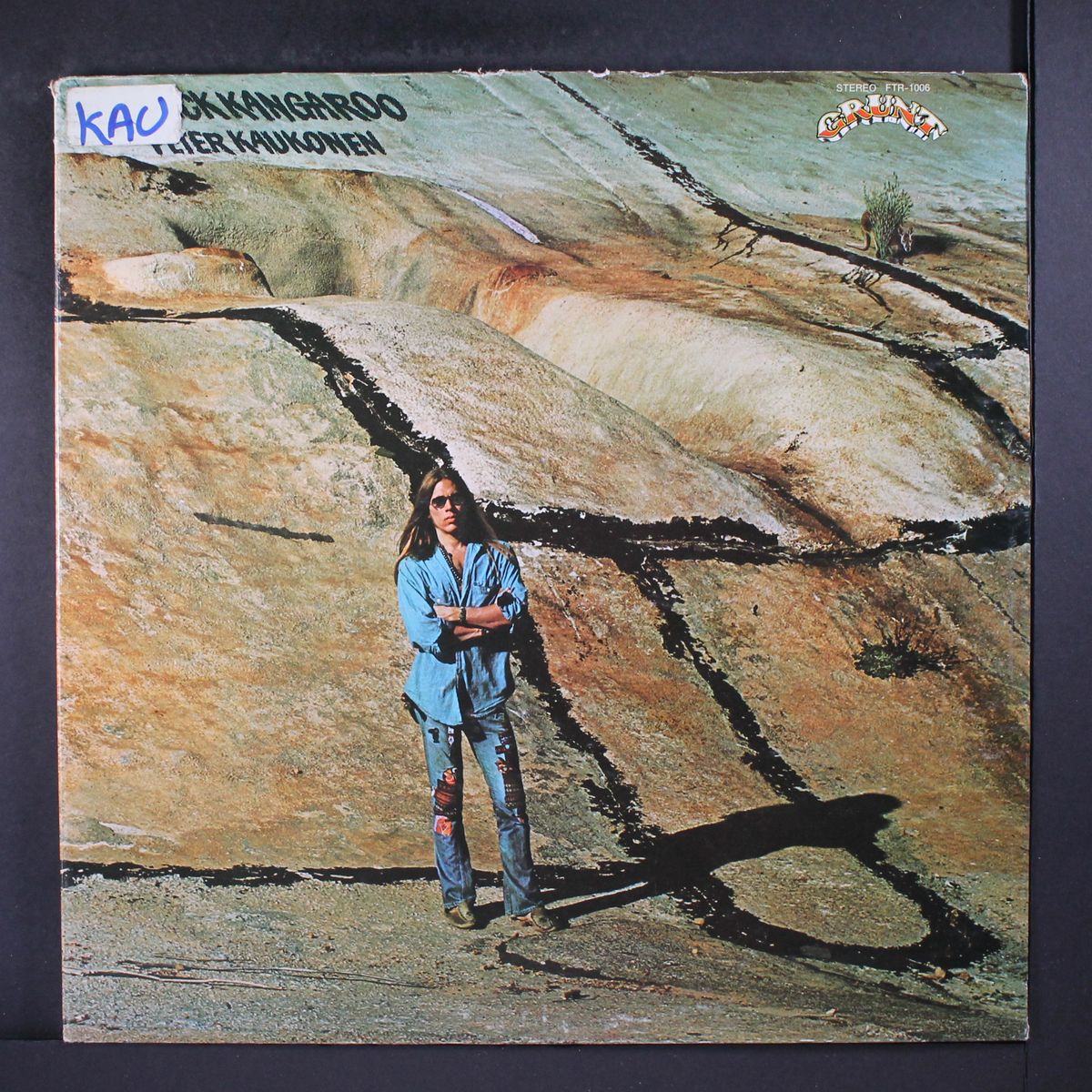 black kangaroo by PETER KAUKONEN