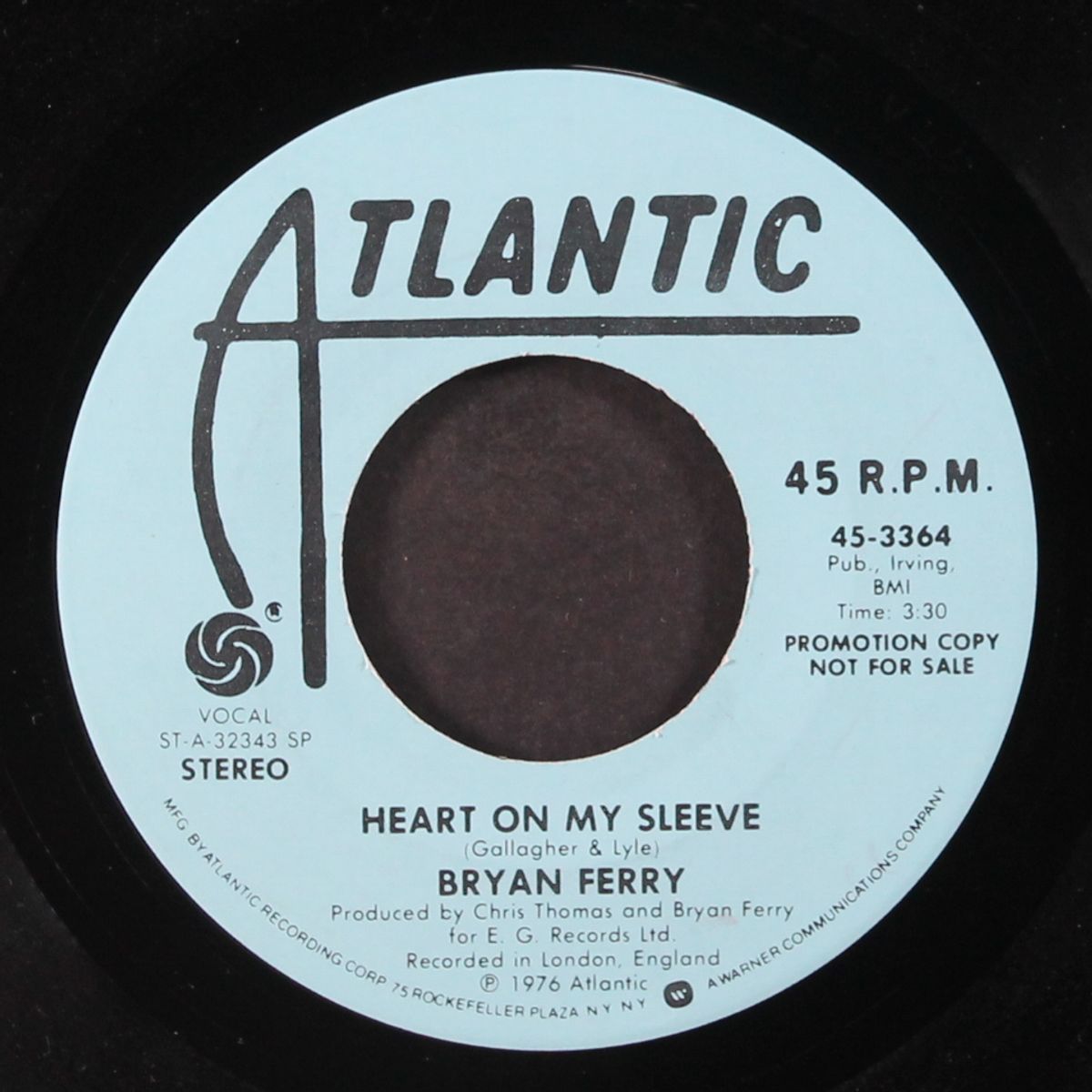 heart on my sleeve / mono by BRYAN FERRY