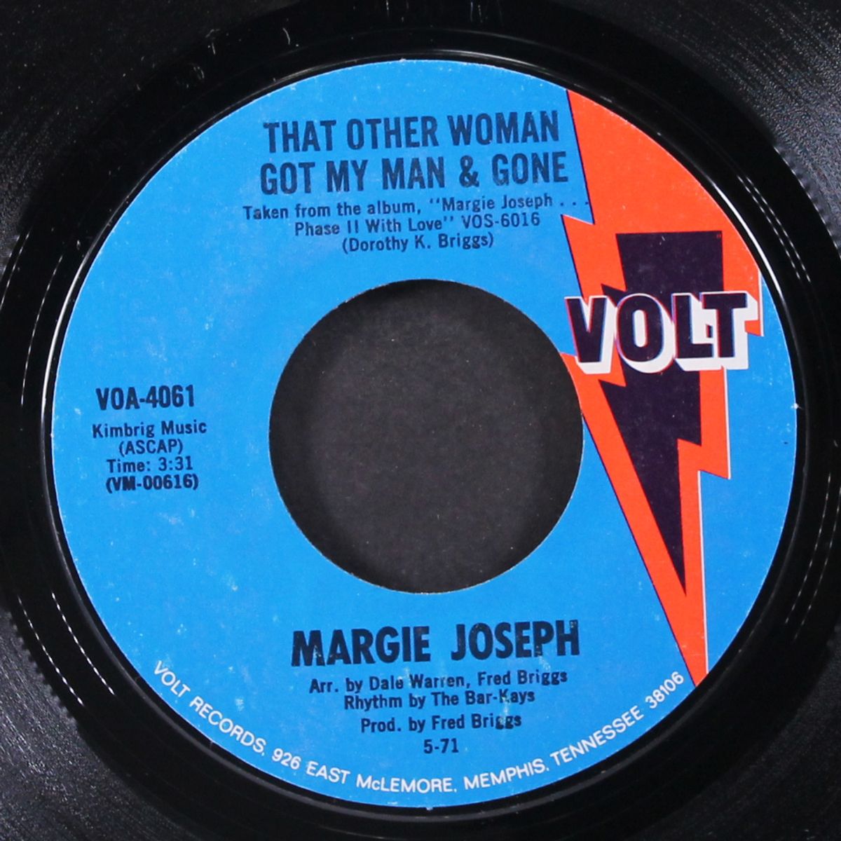 i'll always love you / that other woman got my man & gone by MARGIE JOSEPH