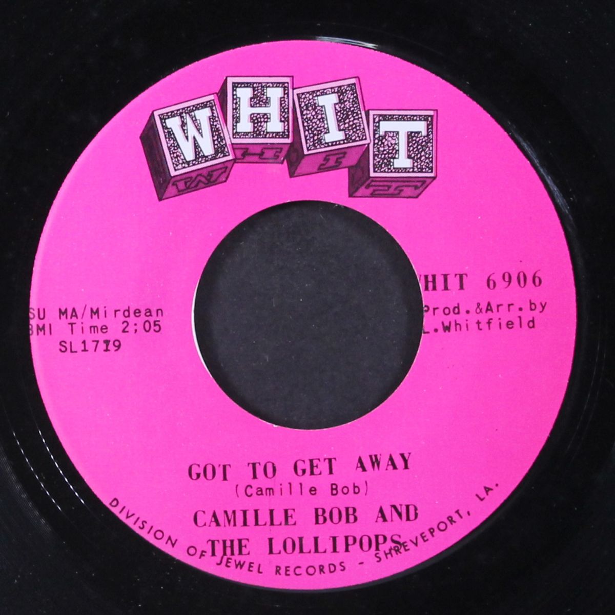 i wake up crying / got to get away by CAMILLE BOB & LOLLIPOPS