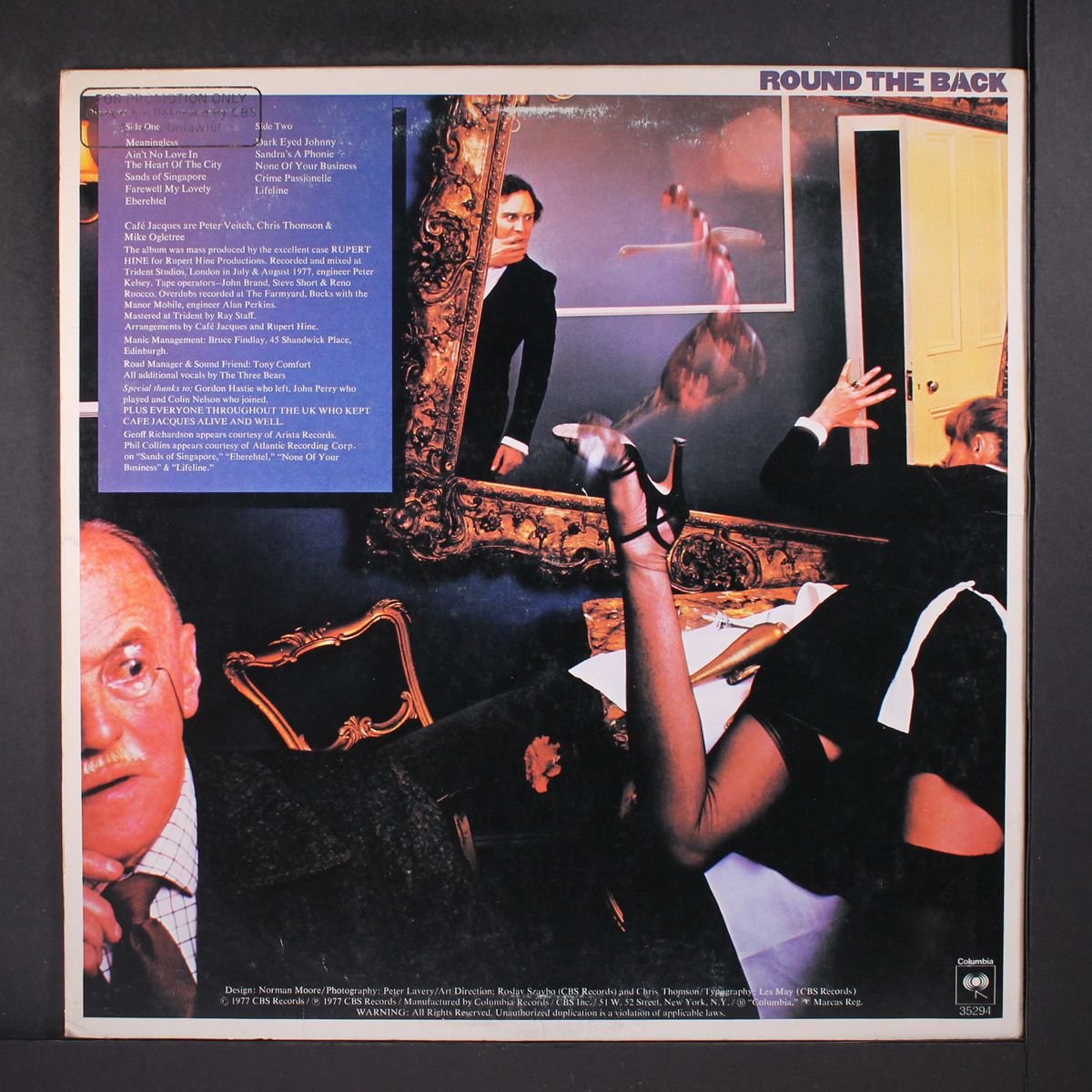 round the back by CAFE JACQUES
