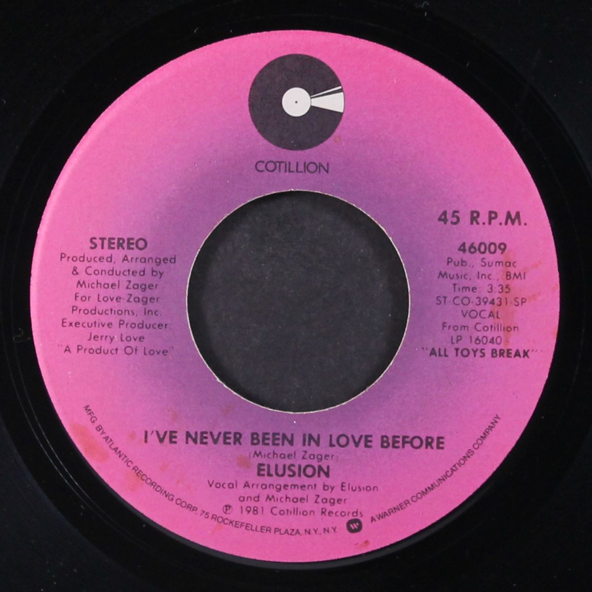all toys break / i've never been in love before by ELUSION
