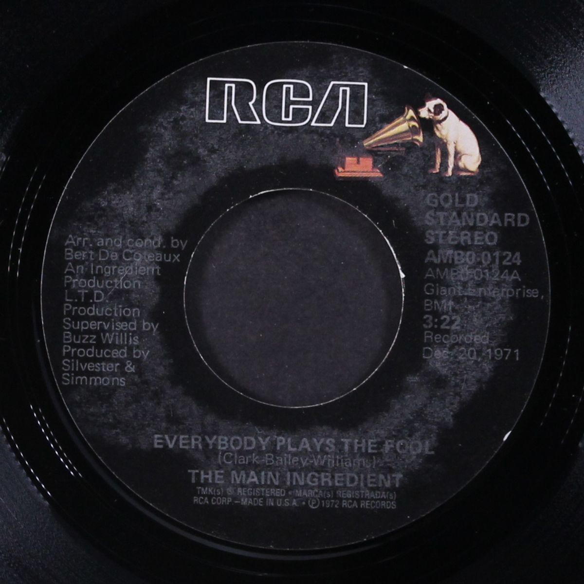everybody plays the fool / i'm so proud by MAIN INGREDIENT