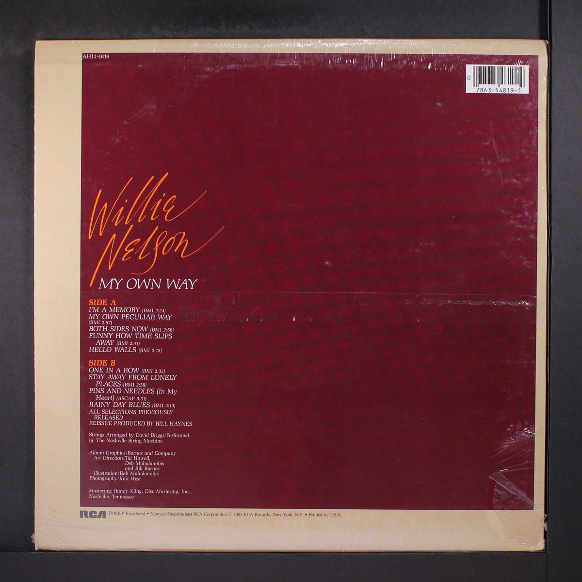 my own way by WILLIE NELSON