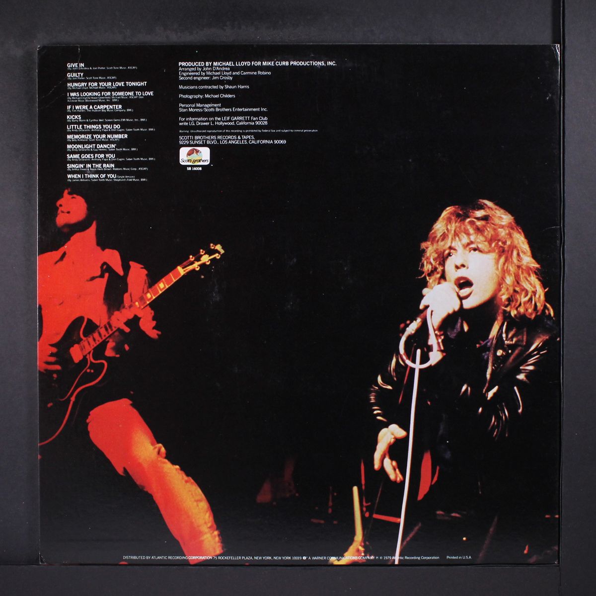 same goes for you by LEIF GARRETT
