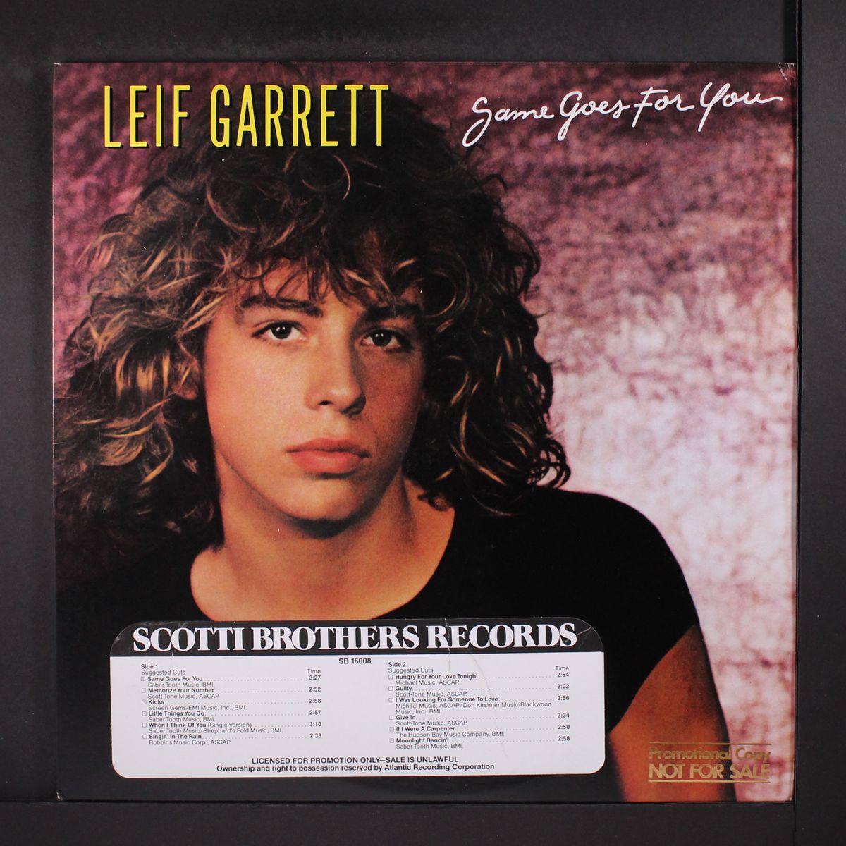 same goes for you by LEIF GARRETT