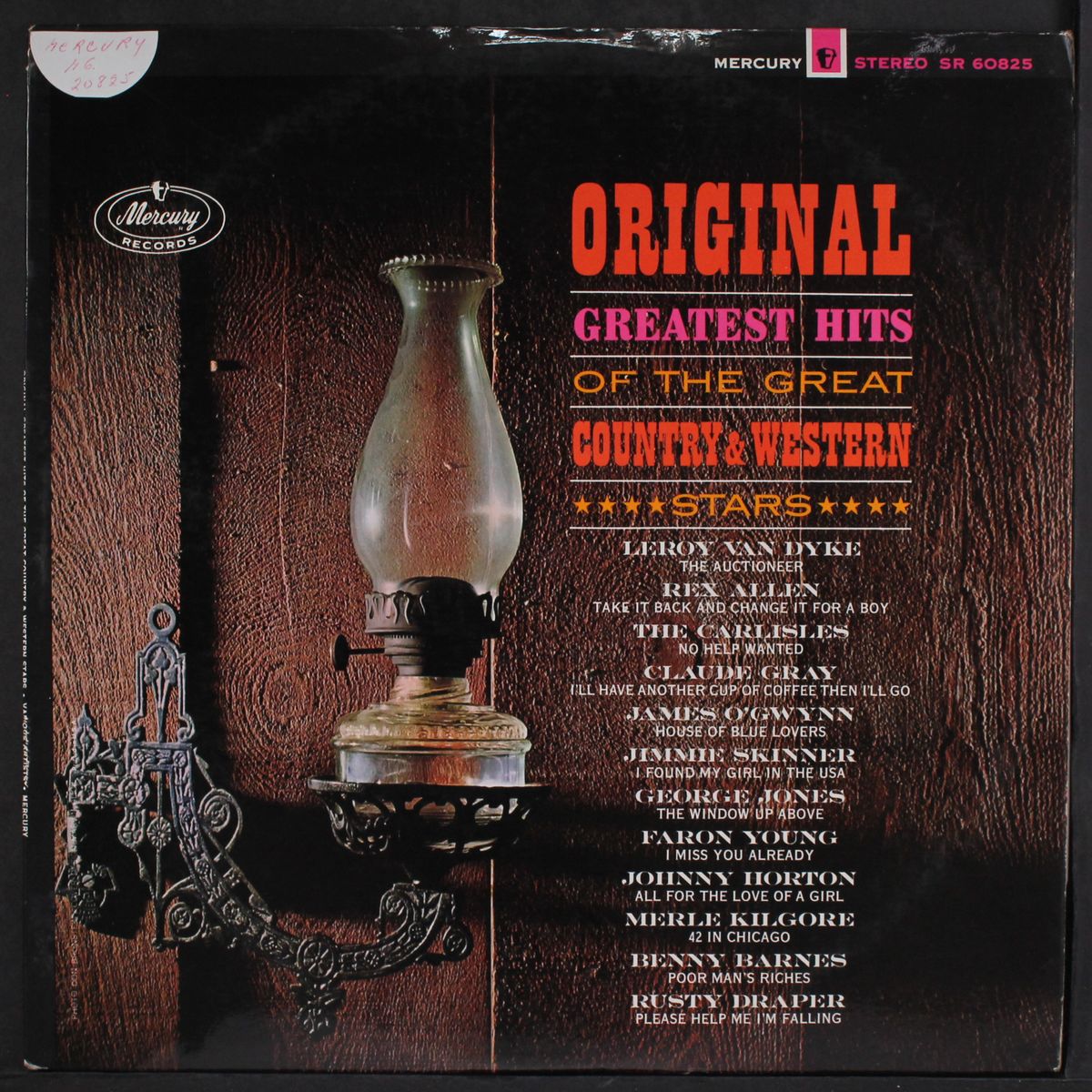 original greatest hits of the great c&w stars by VARIOUS