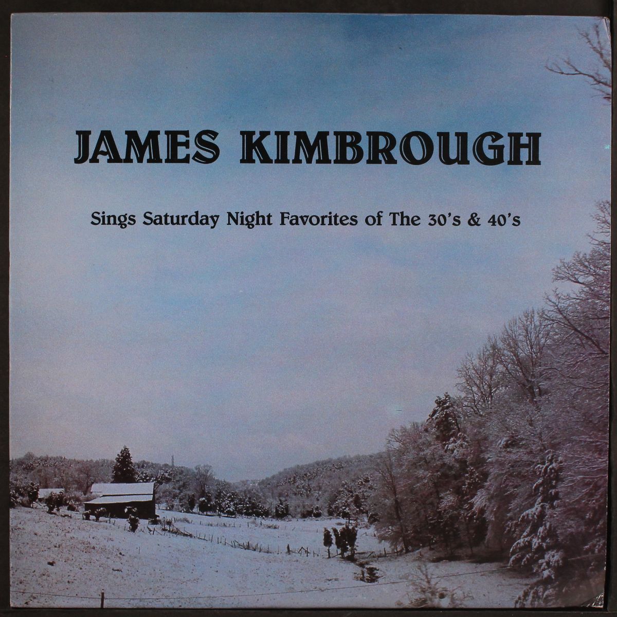 sings saturday night favorites of 30's & 40's by JAMES KIMBROUGH