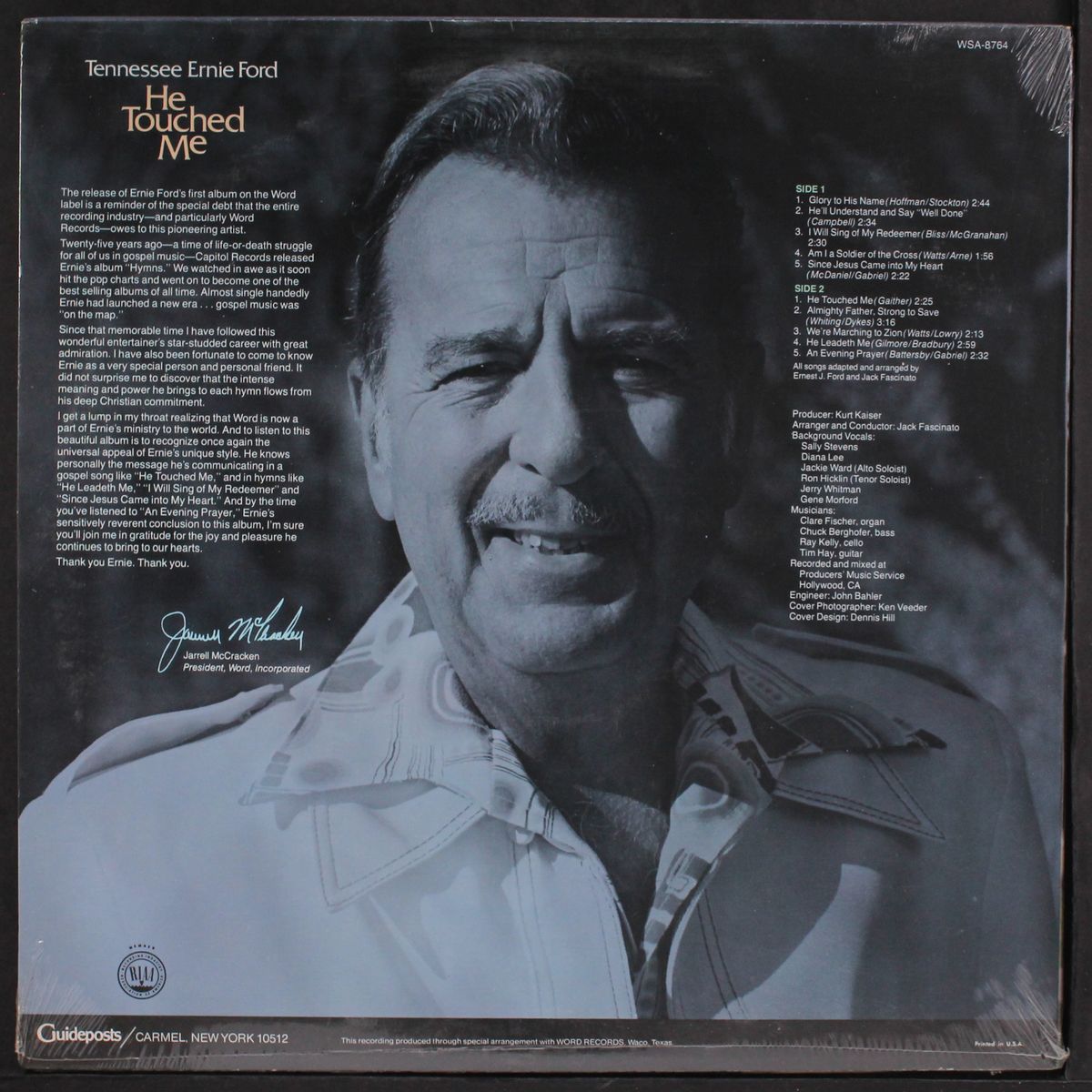 he touched me by TENNESSEE ERNIE FORD