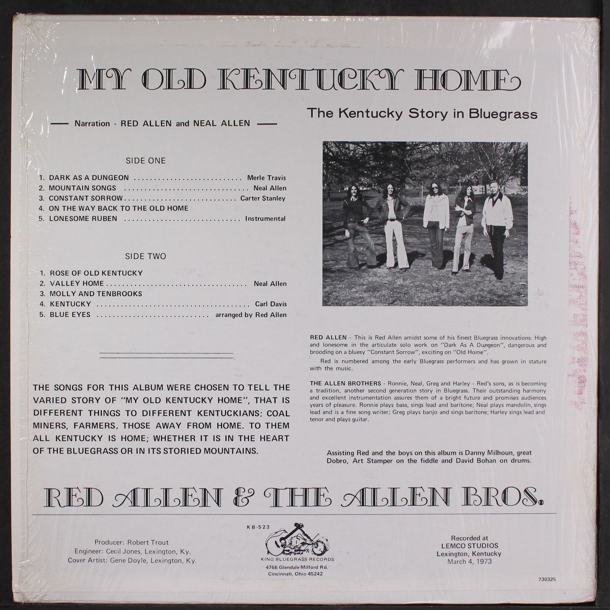 my old kentucky home by RED ALLEN & ALLEN BROTHERS