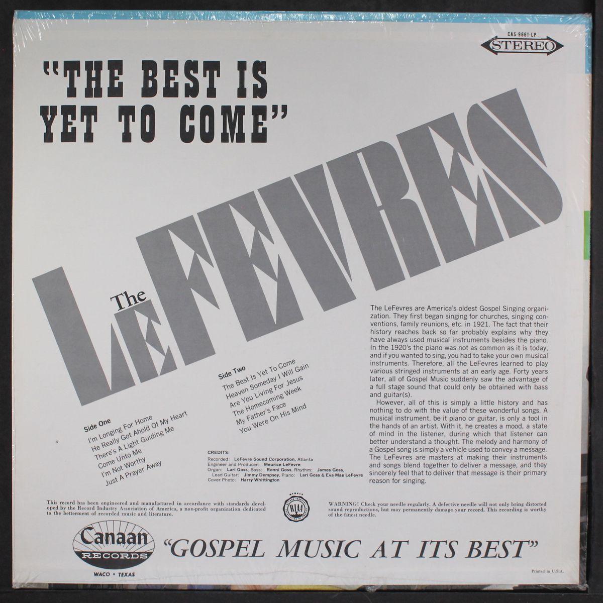 the best is yet to come by LEFEVRES