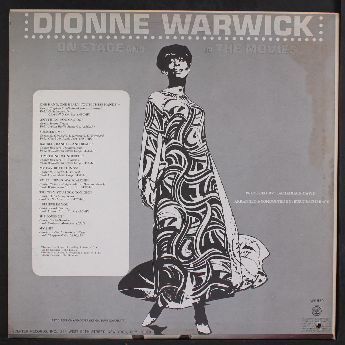 on stage and in the movies by DIONNE WARWICK