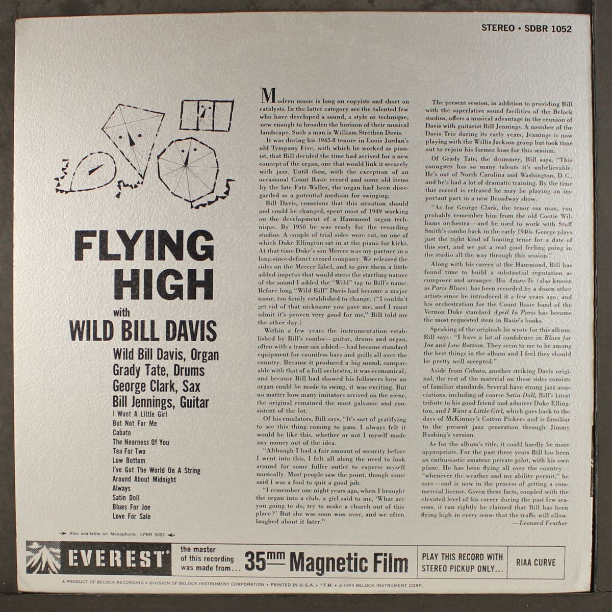 flying high with by WILD BILL DAVIS