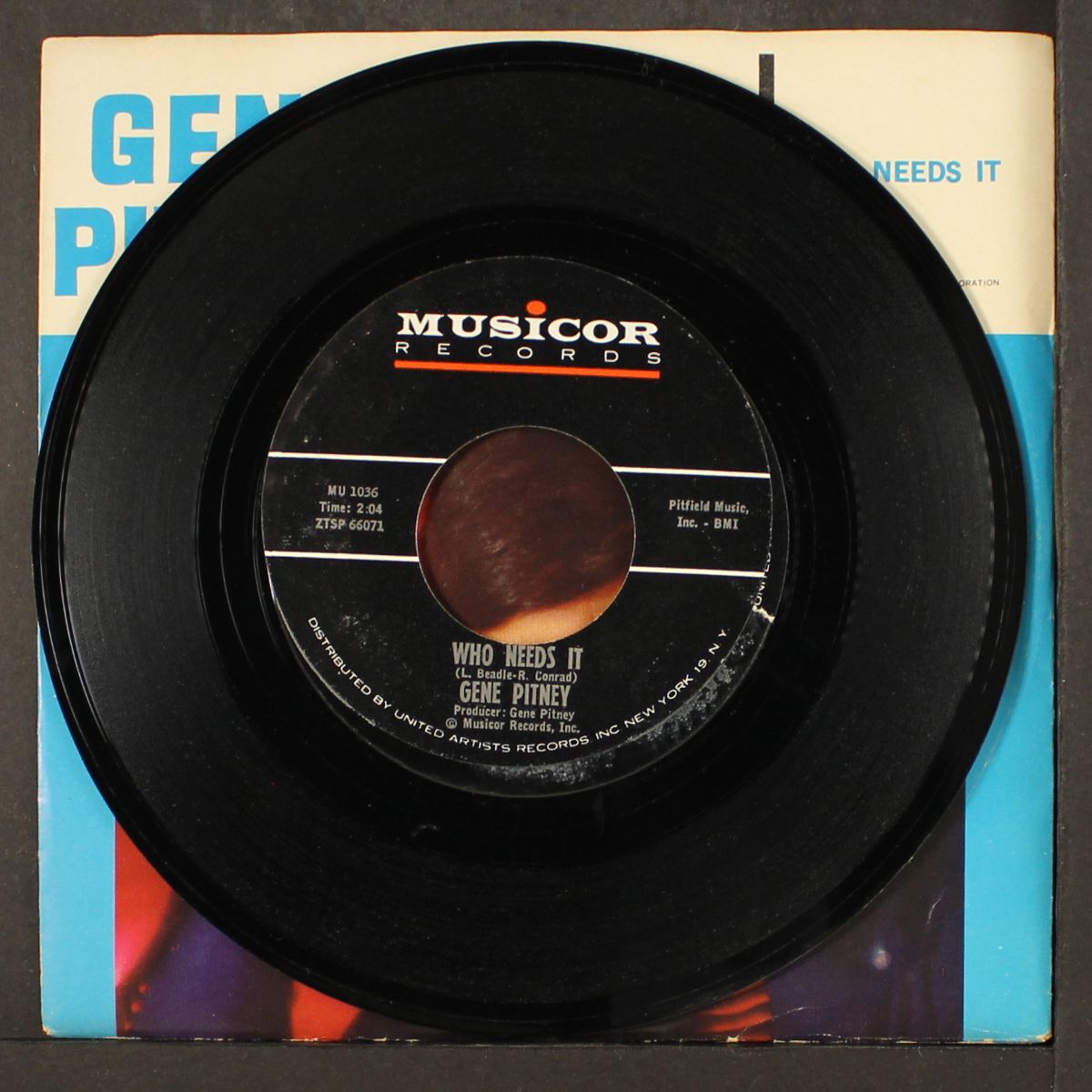 that girls belongs to yesterday by GENE PITNEY