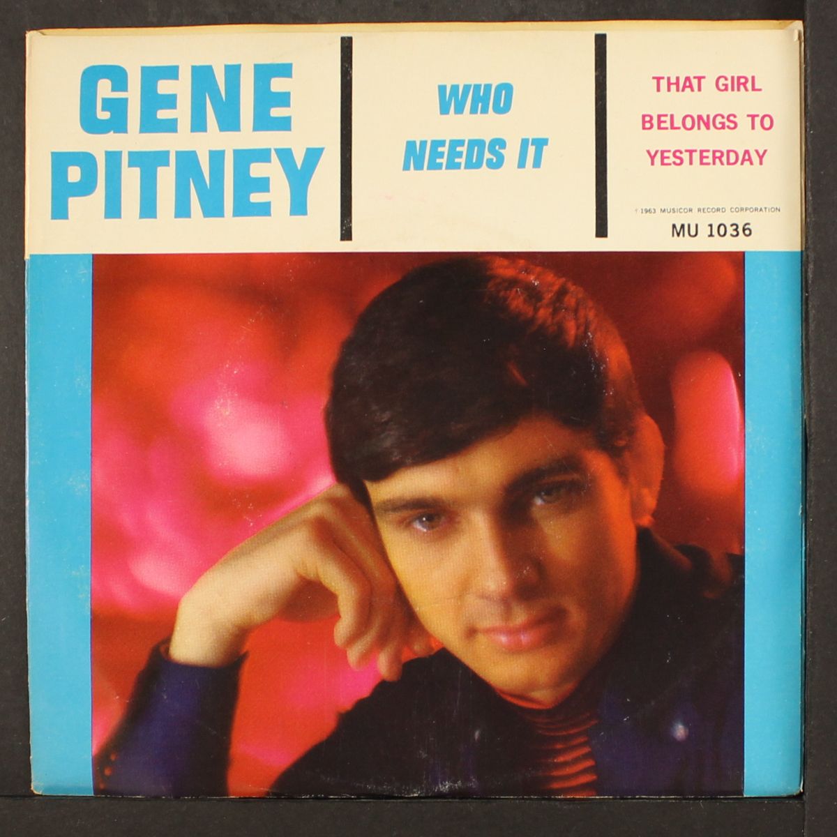 that girls belongs to yesterday by GENE PITNEY