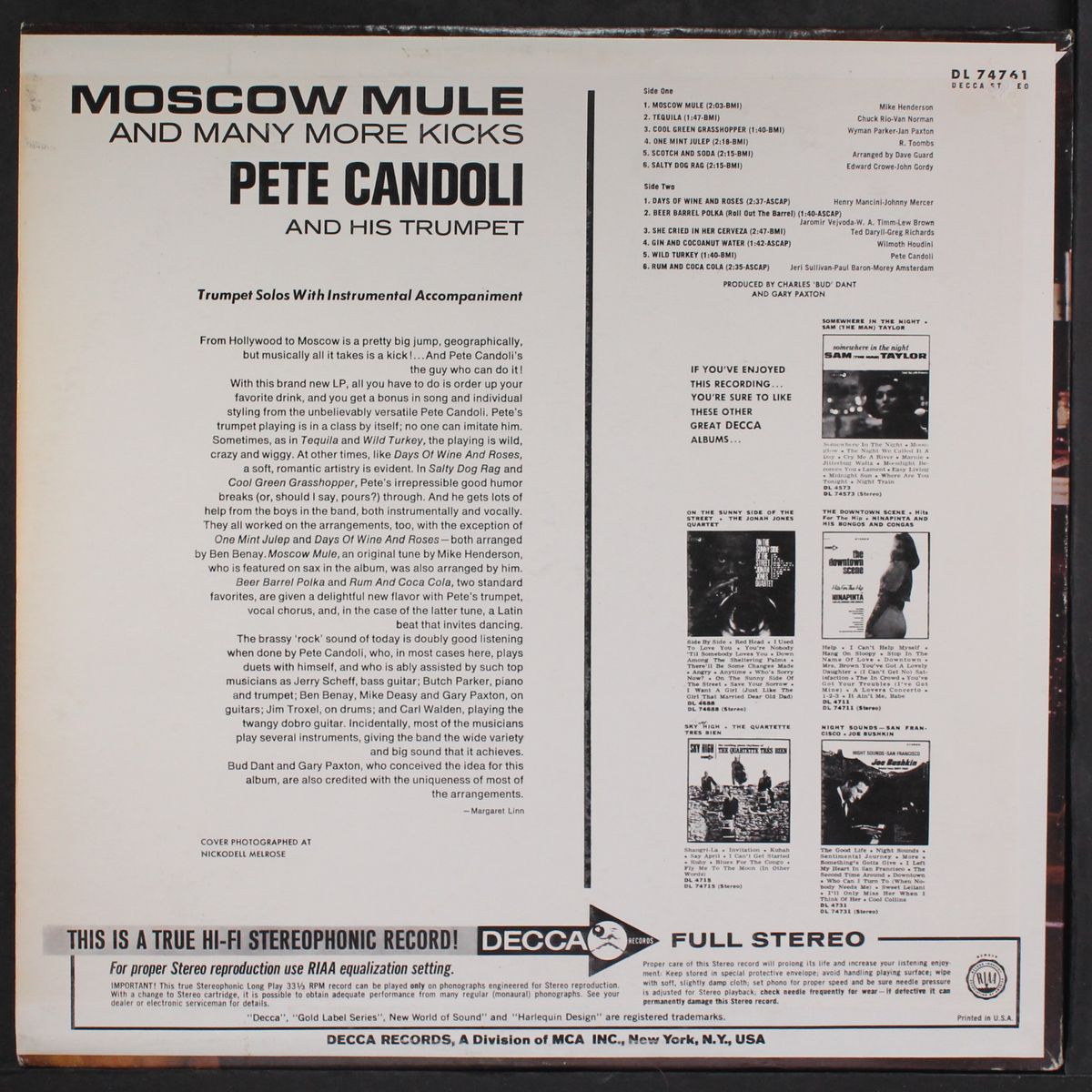 moscow mule by PETE CANDOLI