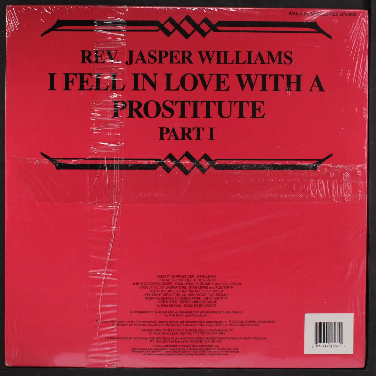 i fell in love with a prostitute by REV. JASPER WILLIAMS