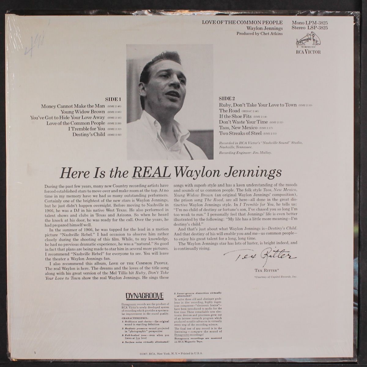 love of the common people by WAYLON JENNINGS