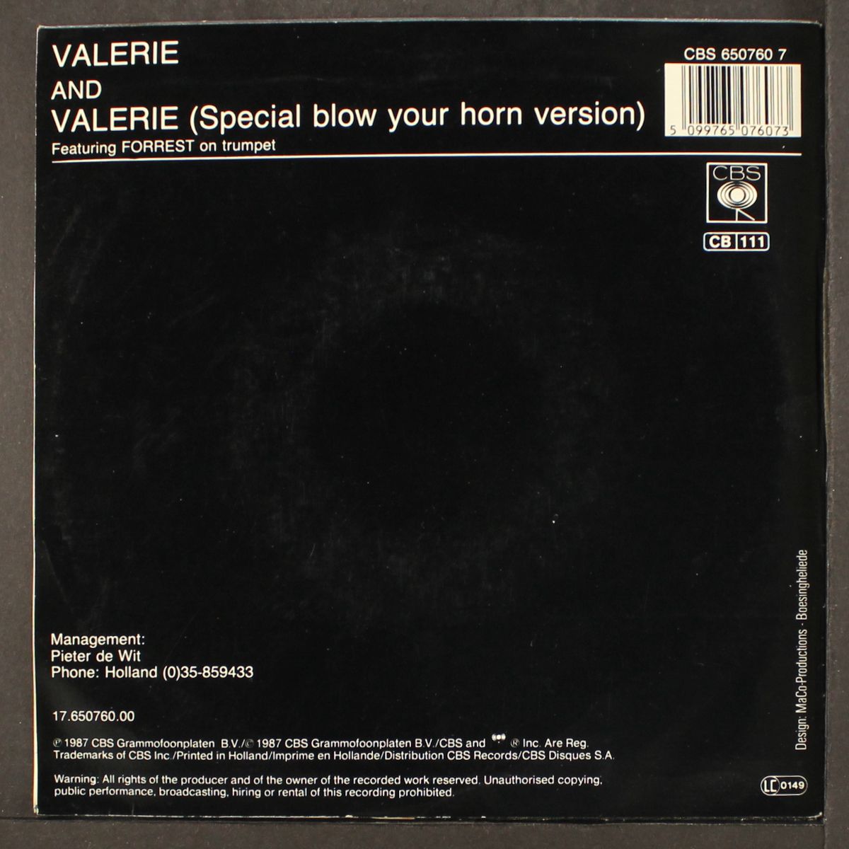 valerie by FORREST