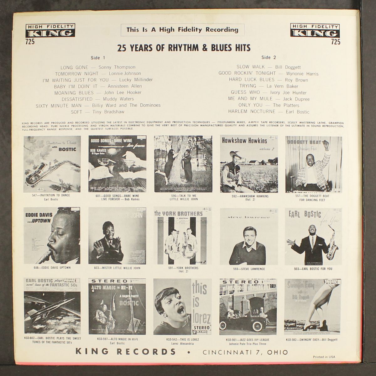25 years of rhythm & blues hits by VARIOUS