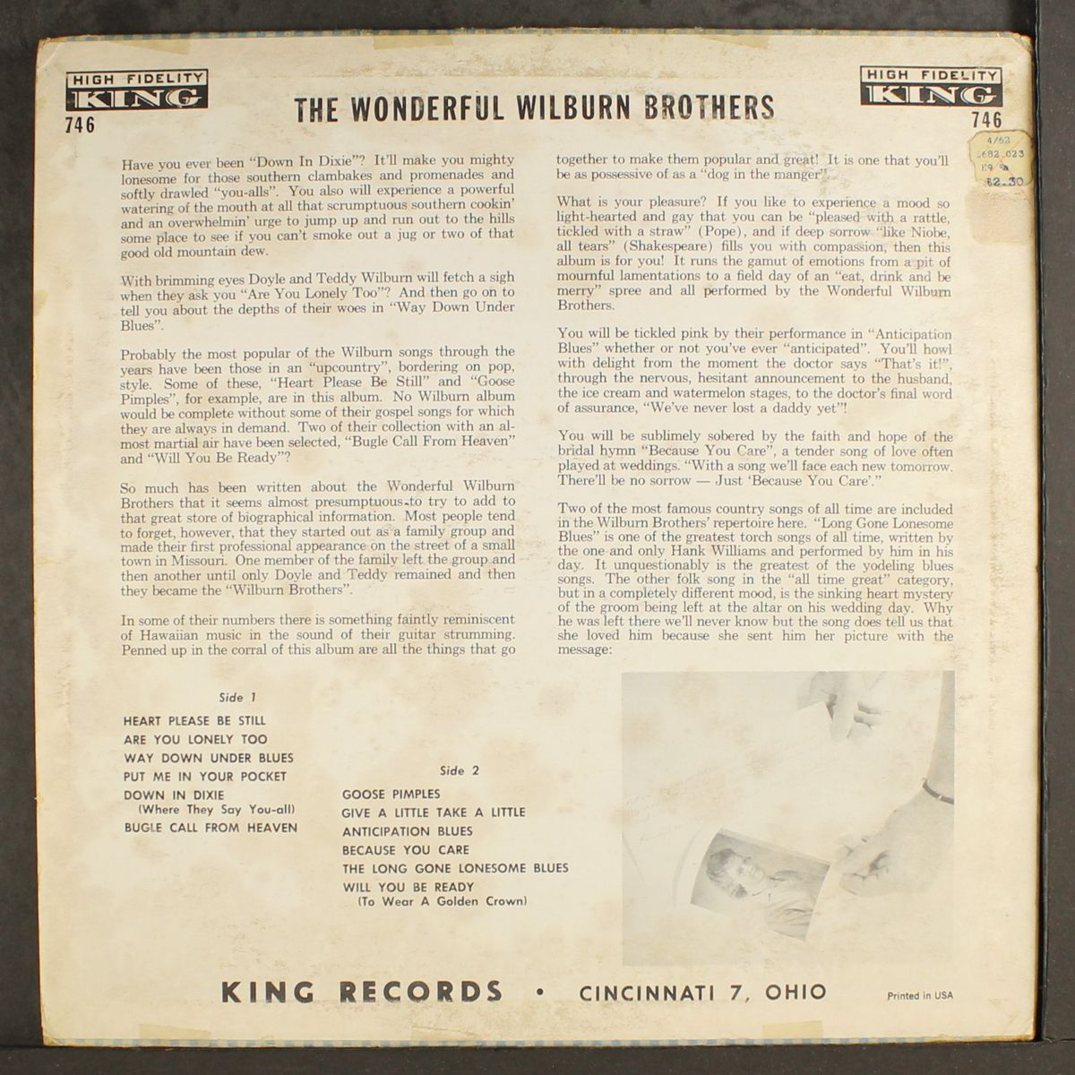 the wonderful by WILBURN BROTHERS