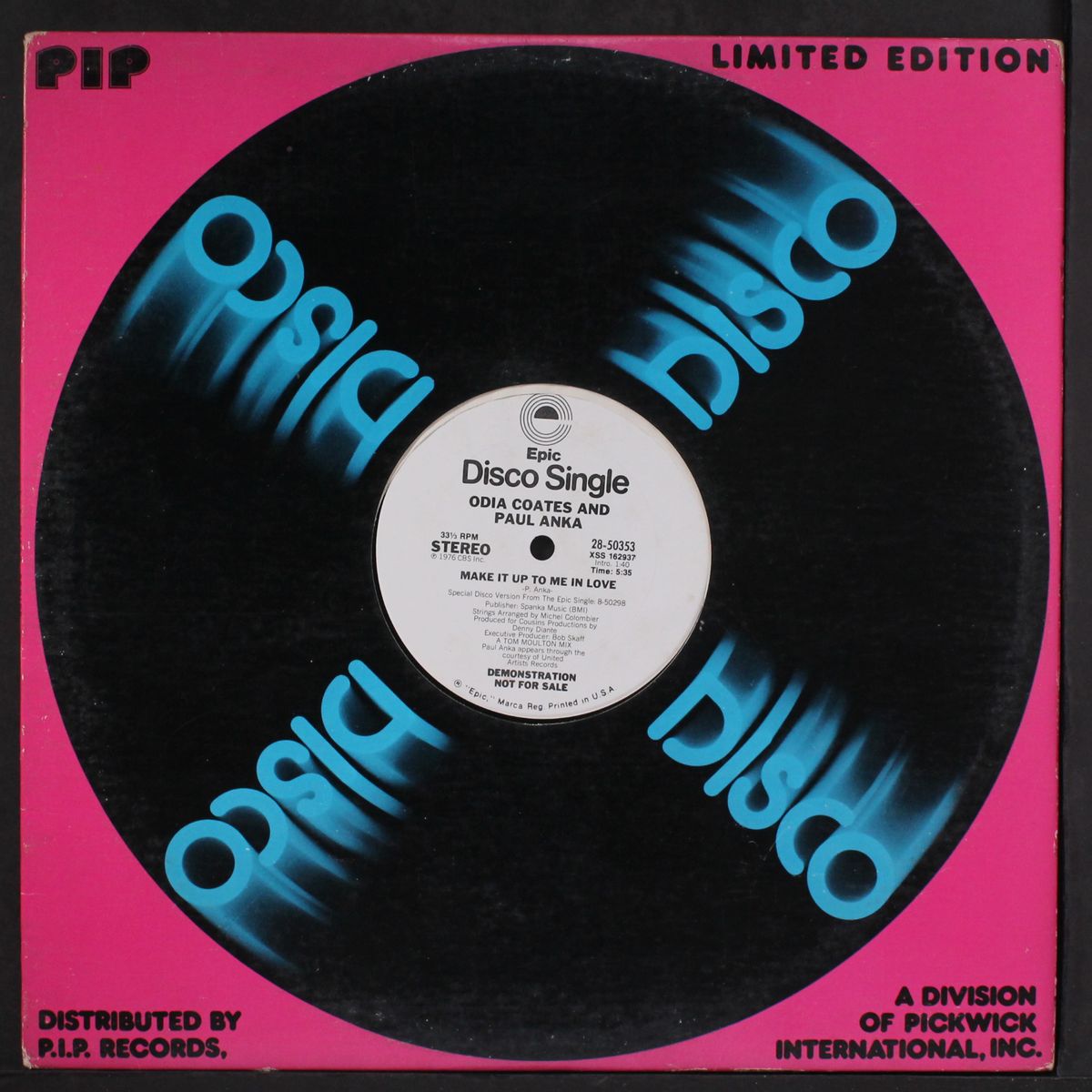 make it up to me in love by ODIA COATES & PAUL ANKA