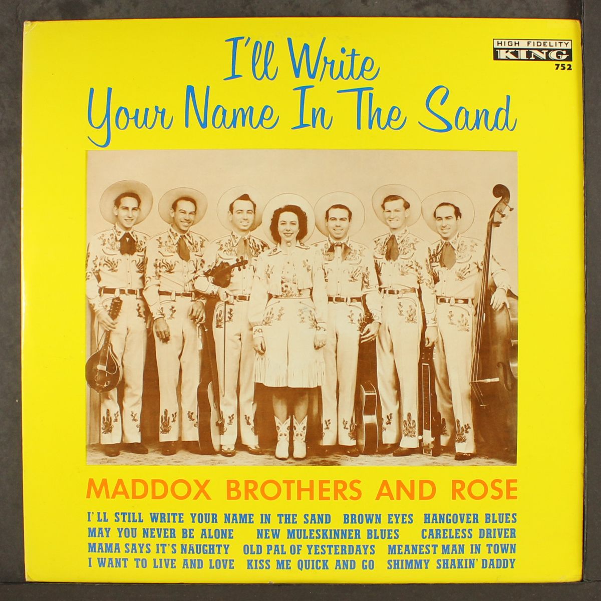 i'll write your name in the sand by MADDOX BROTHERS AND ROSE