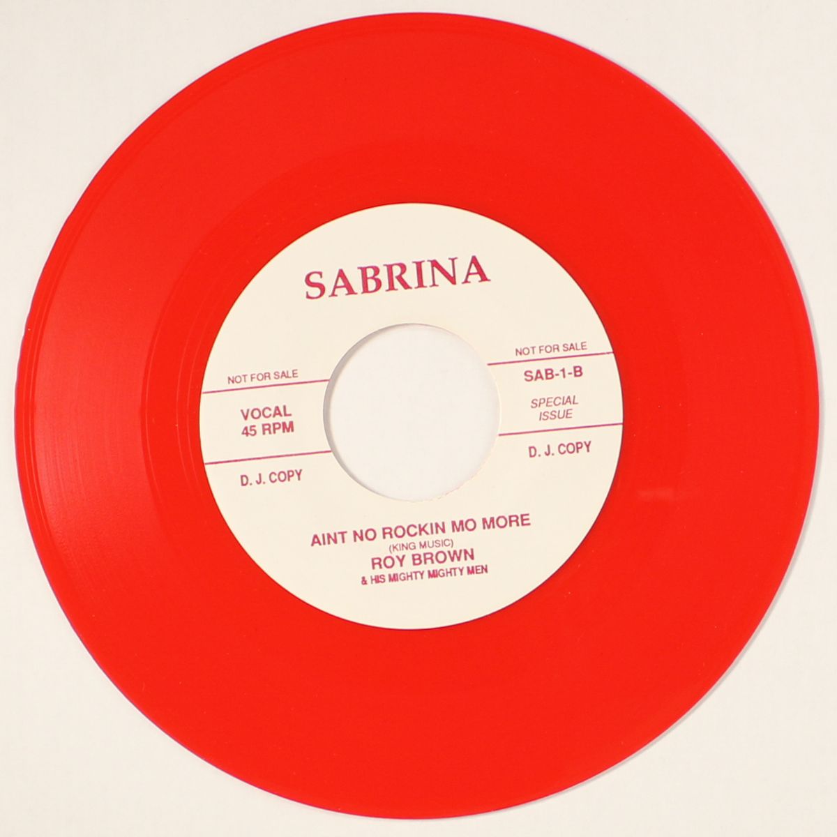 my first love / ain't rockin no more by FRANKIE & JOHNNY / ROY BROWN