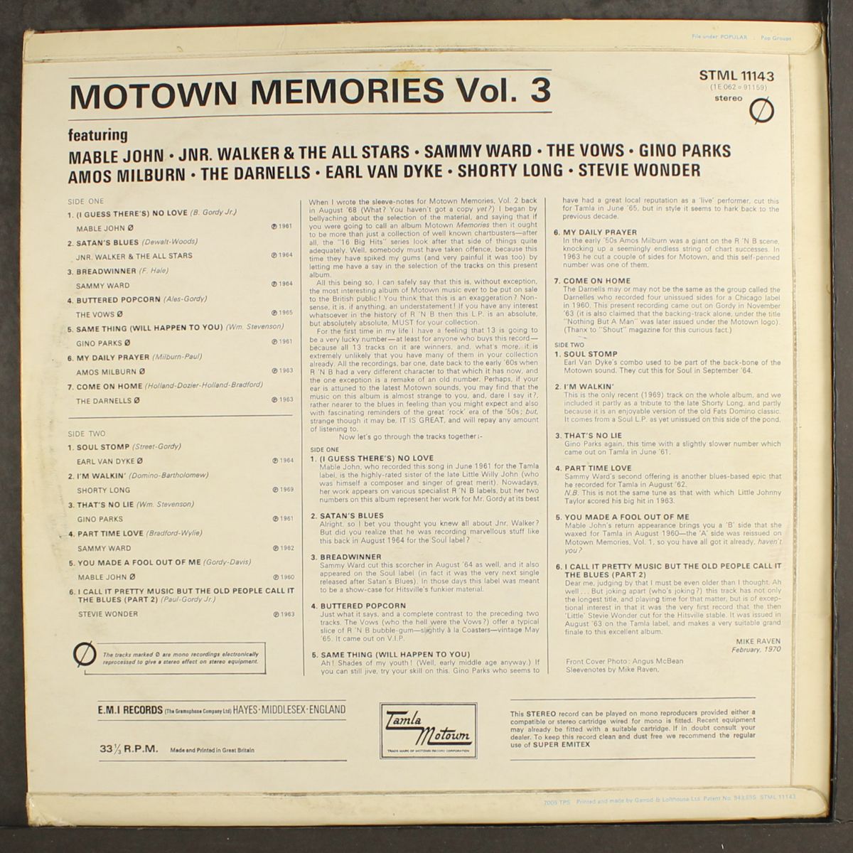 motown memories vol. 3 by VARIOUS