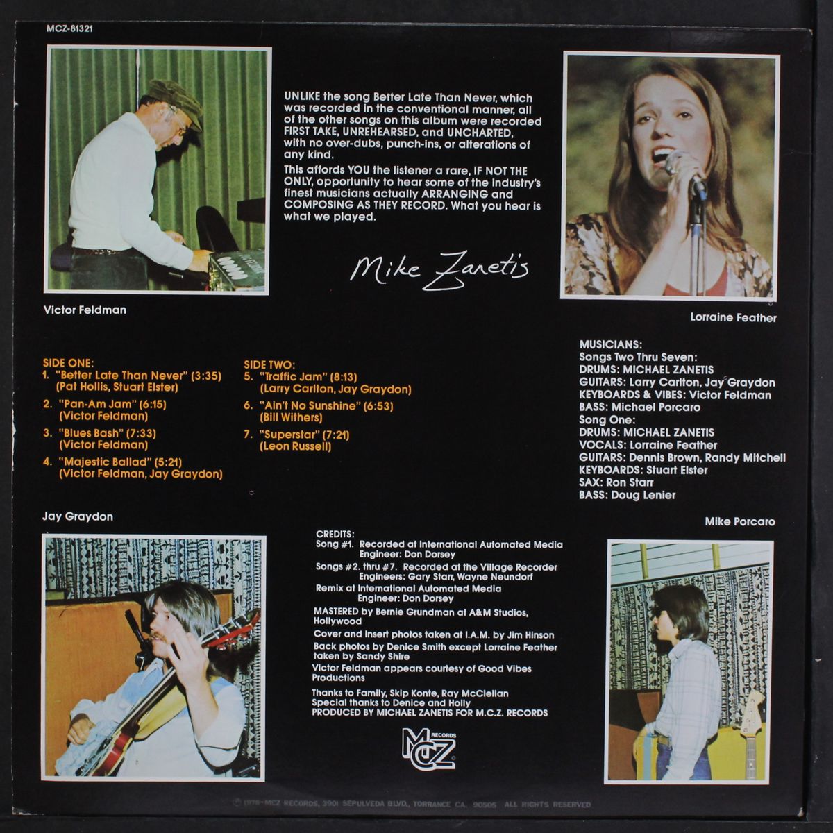 better late than never by MICHAEL ZANETIS