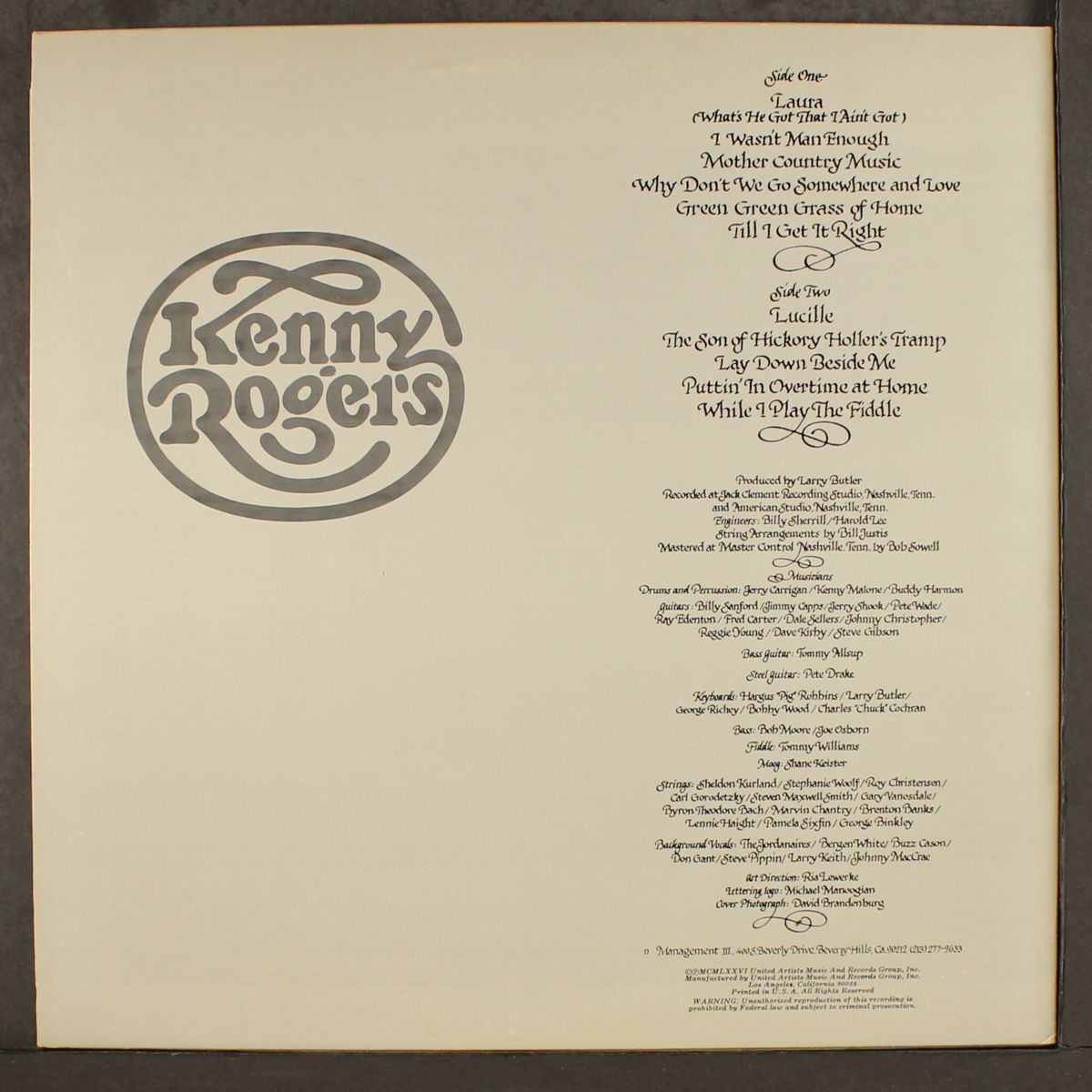 kenny rogers by KENNY ROGERS