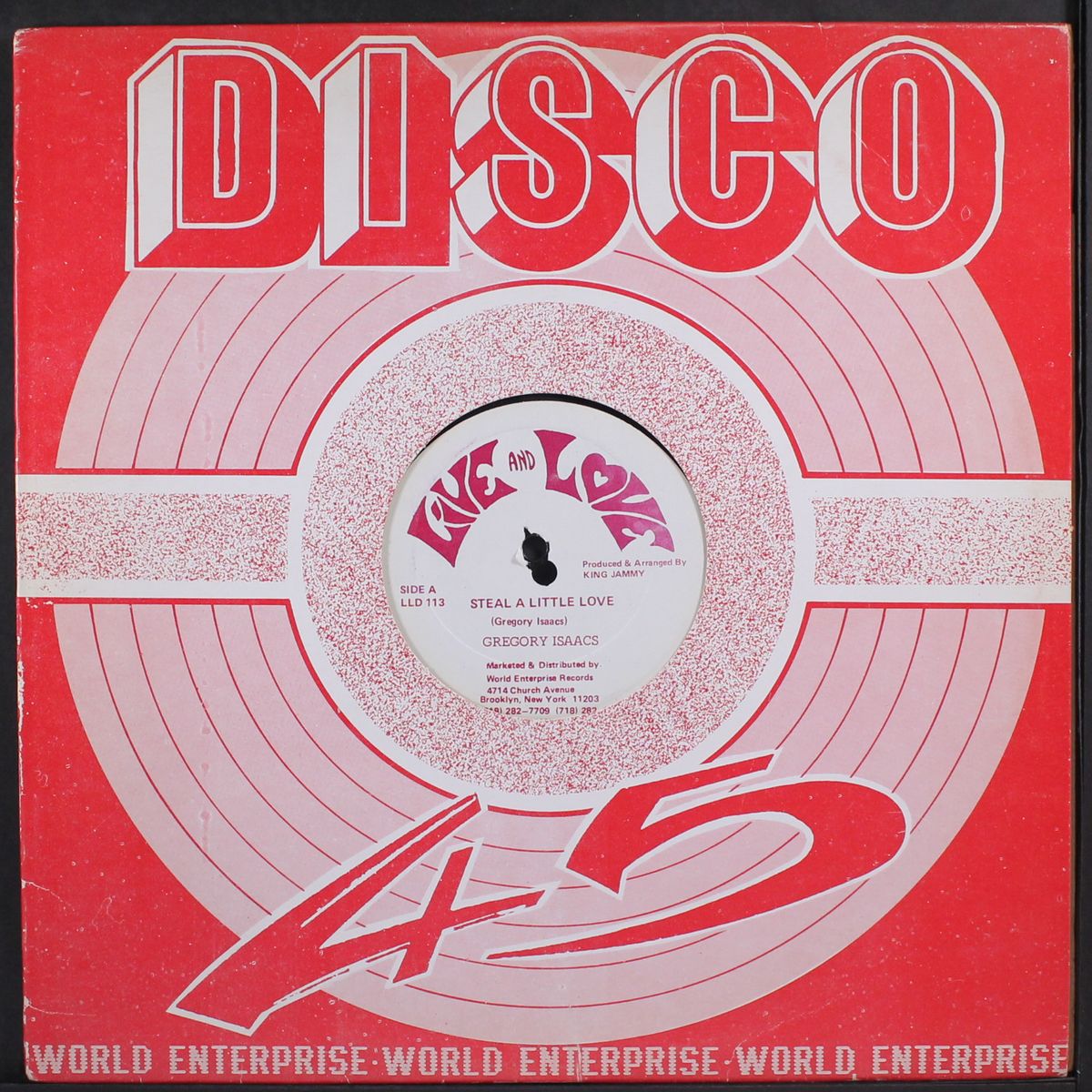 steal a little love by GREGORY ISAACS