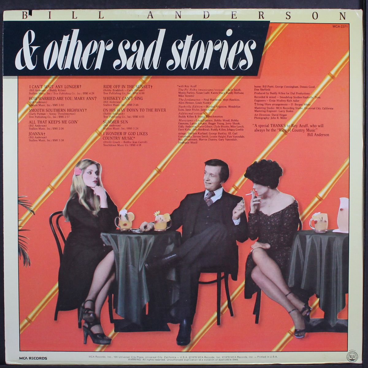 love...& other sad stories by BILL ANDERSON