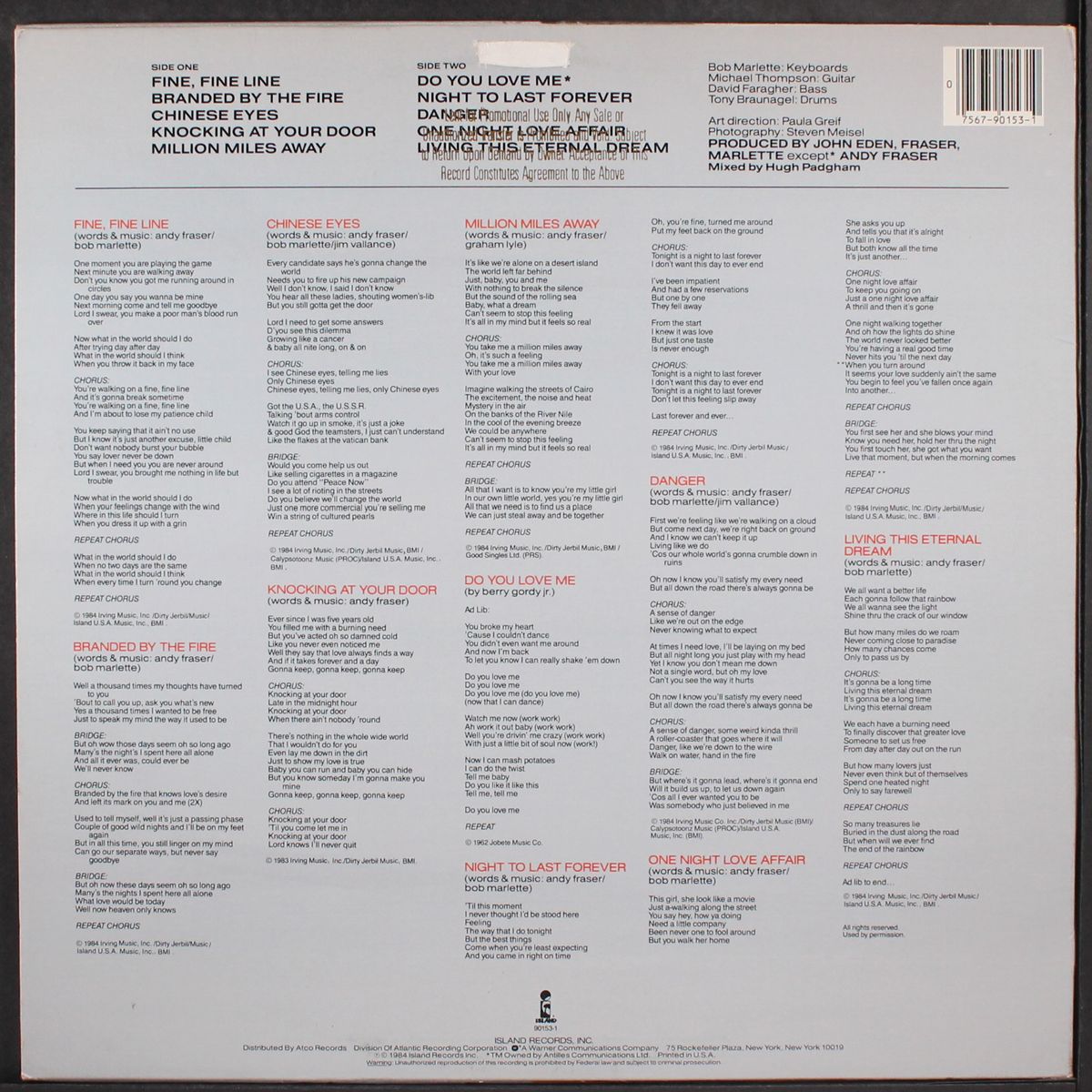 fine, fine line by ANDY FRASER