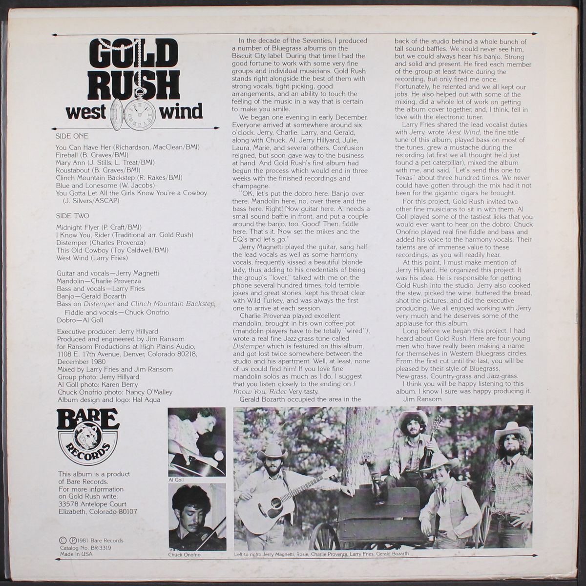 west wind by GOLD RUSH