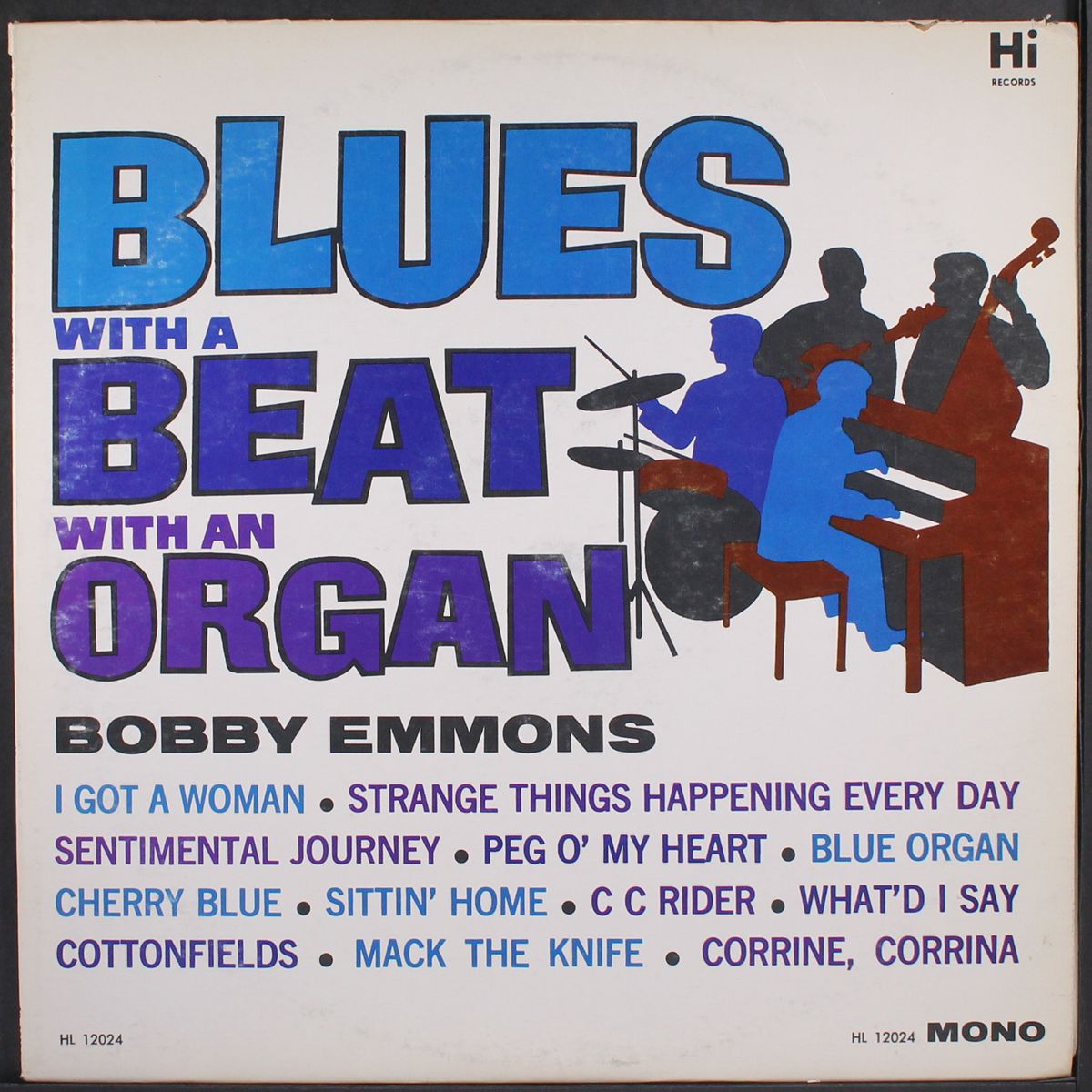 blues with a beat with an organ by BOBBY EMMONS