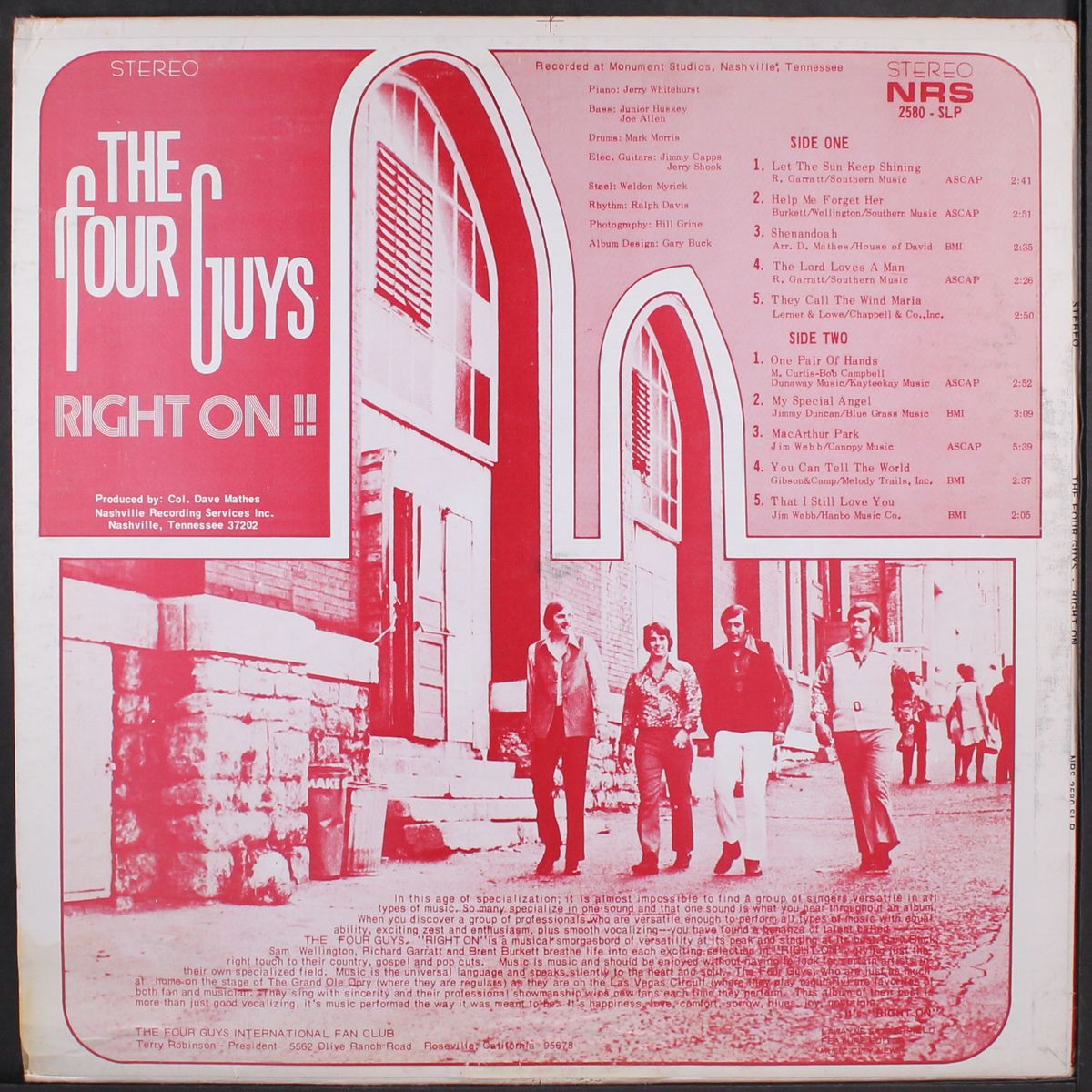 right on! by FOUR GUYS