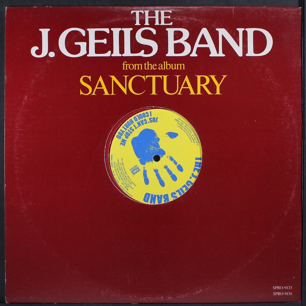 jus' can't stop me / wild man by J. GEILS BAND