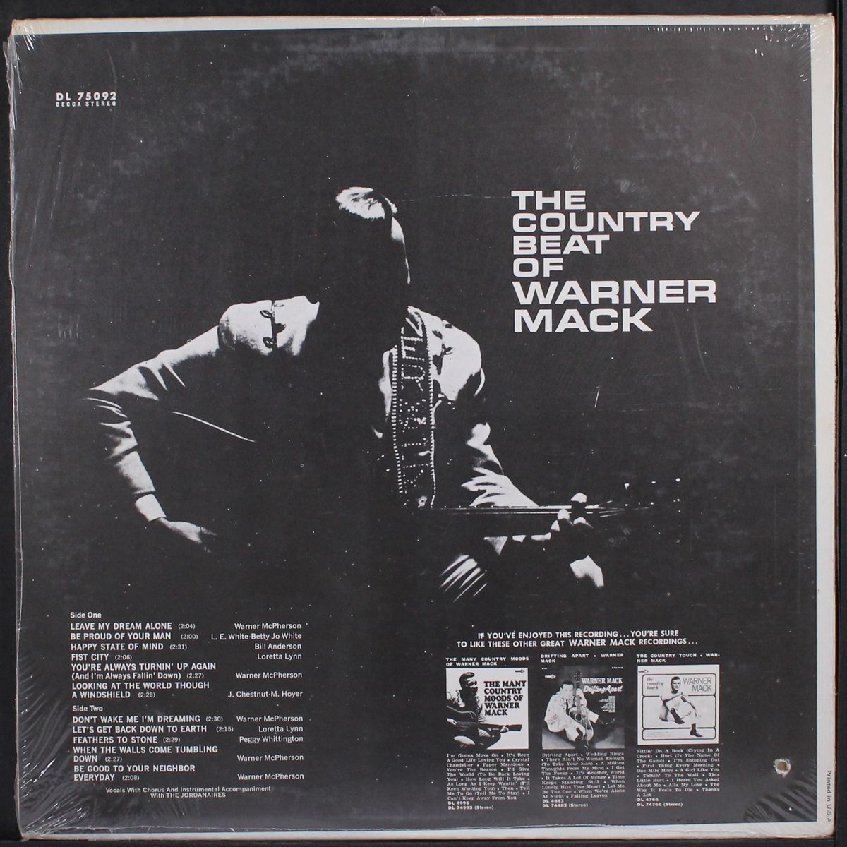 the country beat of by WARNER MACK